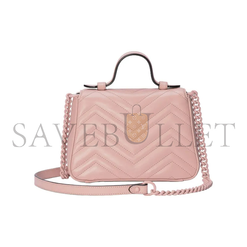 G*u*i gg marmont small top handle bag 702563 (21*15.5*8cm)